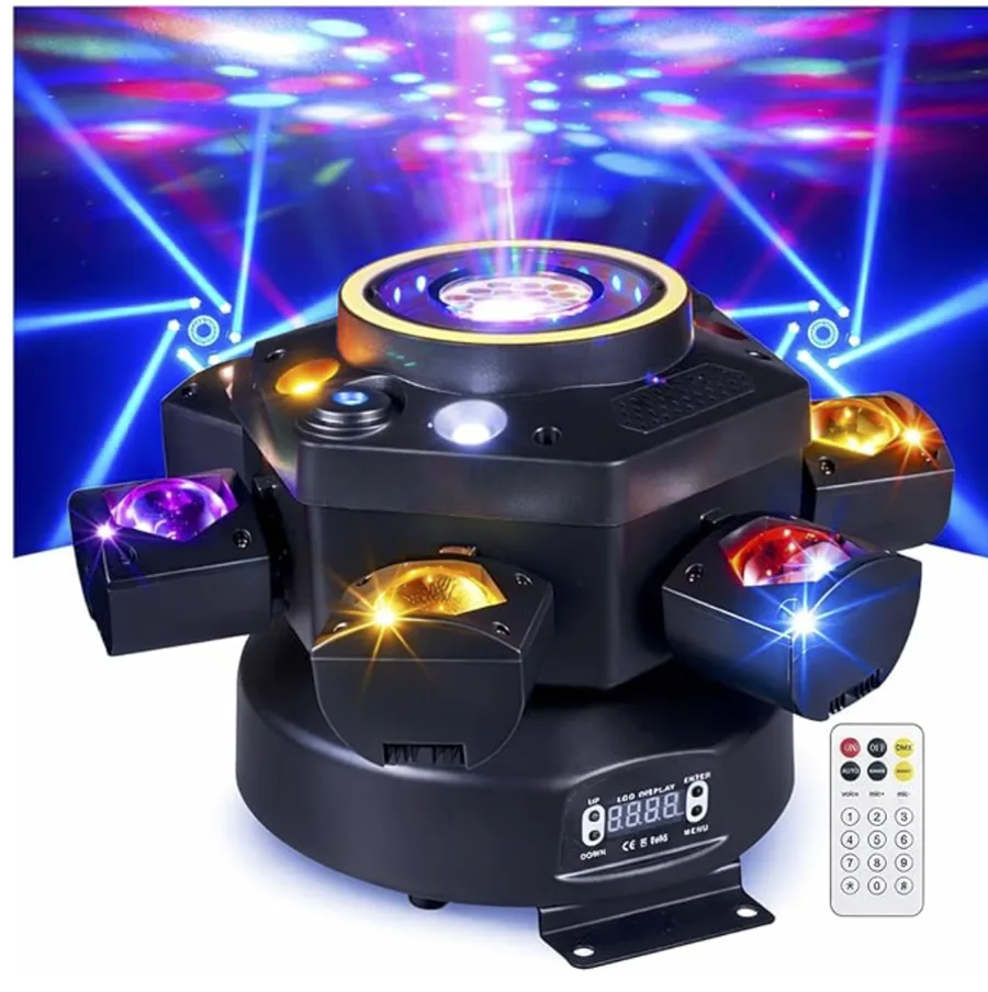 Spider moving head